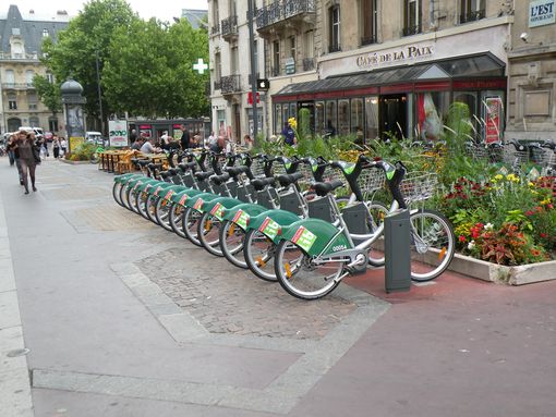  station de vélos en libre service